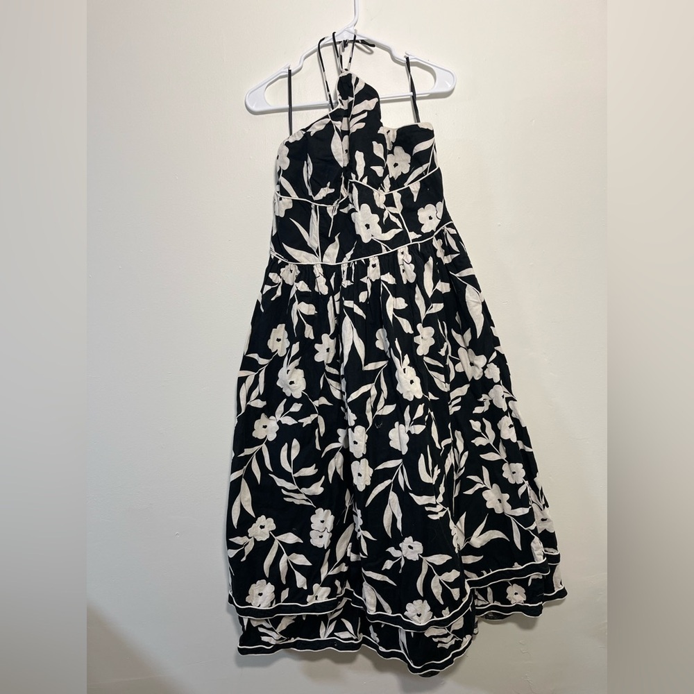 Halter Floral Maxi Dress - Picture 8 of 8